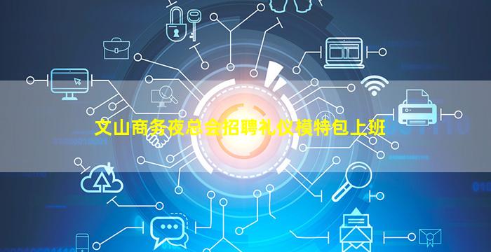 文山商务夜总会招聘礼仪模特包上班